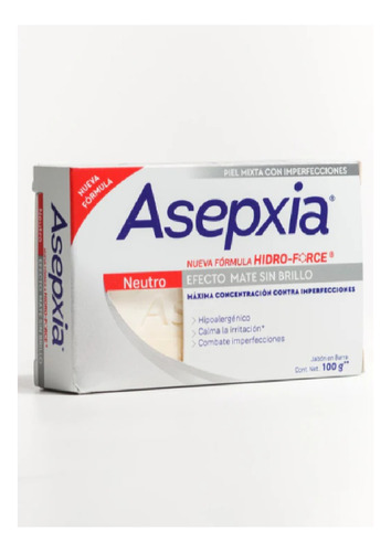 Jabon Asepxia Neutro 100g-1pz