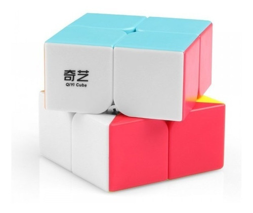 Kit sin pegatinas Moyu Qiyi de 3 cubos mágicos 2x2x2 4x4x4 5x5x5