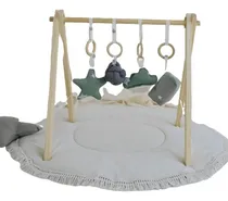 Comprar Gimnasio + Alfombra Madera Nórdico Montessori Bebé Infantil