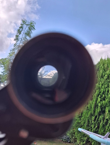 Binocular Militar 6x30 Optal Ejército Guerra De Malvinas Negro (Usado)