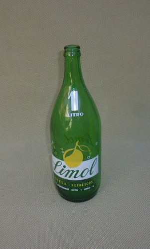 Antigua Botella Limol / Cubsa 1 Litro