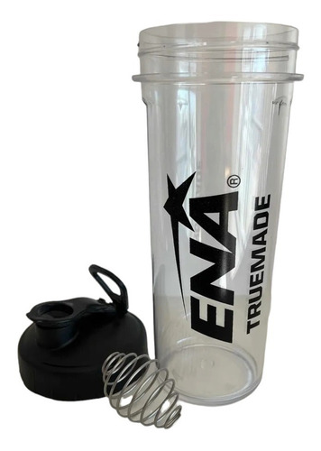 Imagen 2 de 2 de Shaker Premium 750 Ml Ena Sport Vaso Batidor Con Resorte