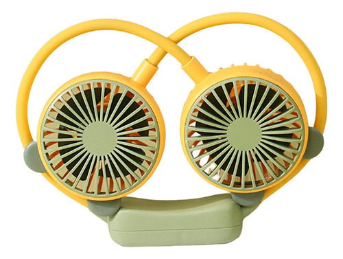 Ventiladores Para Colgar En El Cuello Ventilador De Amarillo