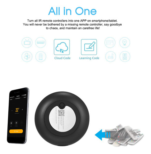 Control Remoto Por Infrarrojos Wifi-ir Voz Wifi-ir Con Aire