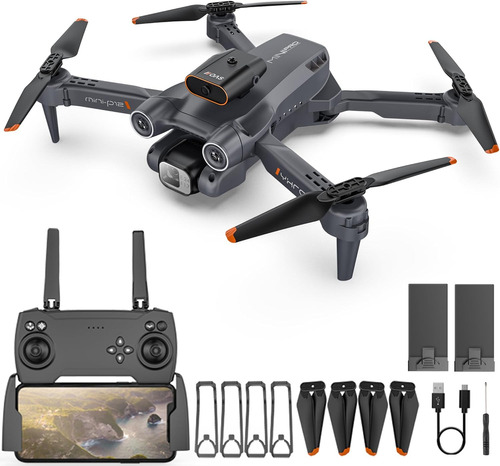 Drone Cámara 4k  Auto Retorno Sunfanie 1080p Fpv Giros 360