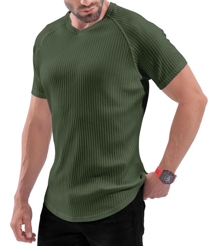 Polera Para Hombre Moda Para Hombre Muscle Gym Longline St