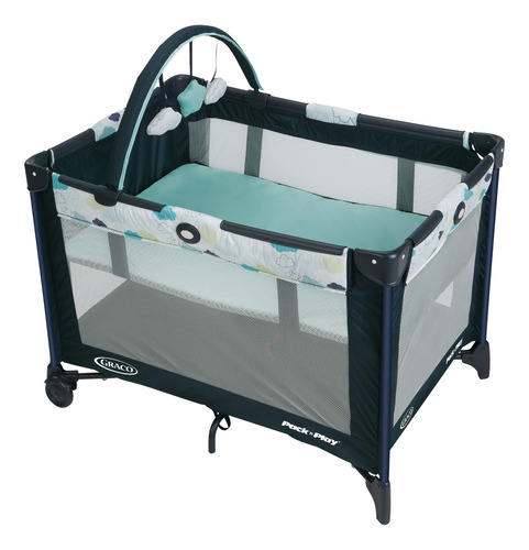 Cuna Corral Graco Pack'n Play On The Go Stratus - Gris