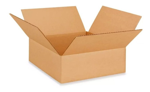 25 Cajas De Cartón Para Envíos Kraft 30 X 30 X 10 Cm