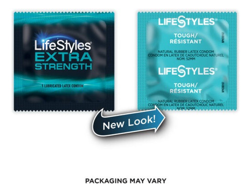 Condones Lifestyles Extra Resistentes 48 Piezas