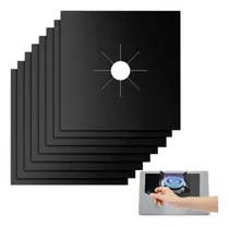 Comprar 8pcs Fundas Para Quemadores De Estufa, Liner Antiadherente De 27x27cm, Resistente Al Calor, Protección Y Limpieza Rápida Para Gas, Protector De Estufa, Evita Manchas De Aceite, Fácil De Limpiar