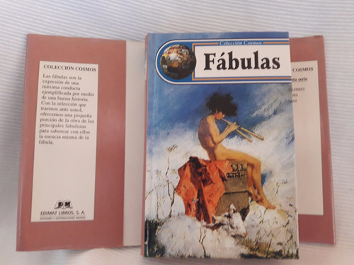Imagen 5 de 5 de Fabulas Esopo Iriarte Samaniego Edimat Coleccion Cosmos