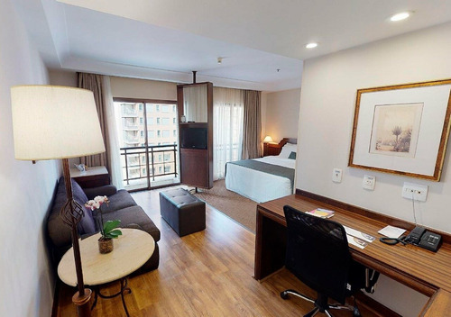 Imagem 3 de 15 de Flat Na Região Da Paulista Para Investimento Estanplaza Paulista - Sf23880