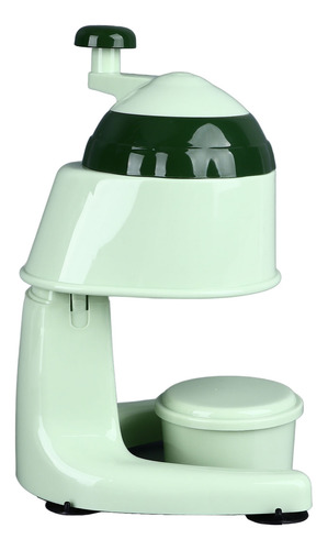 Máquina De Barbear Manual Hand Crank Ice Shaver, Fácil De Us