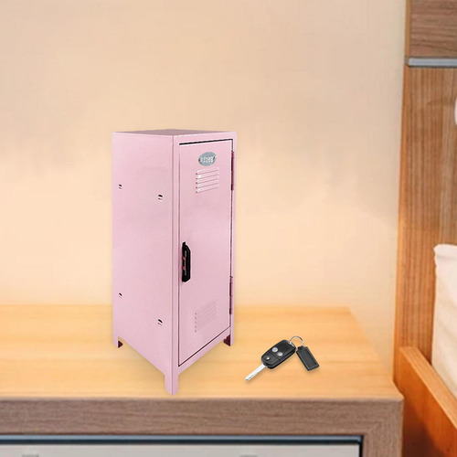 Gabinete De Almacenamiento De Maquillaje, Estante De Rosado