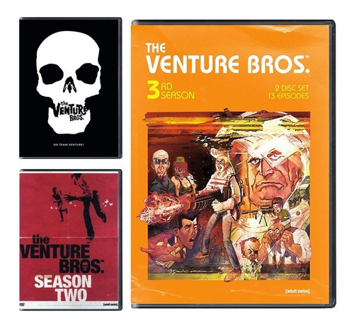 The Venture Bros Temporada 1 2 3 4 5 6 Paquete Dvd