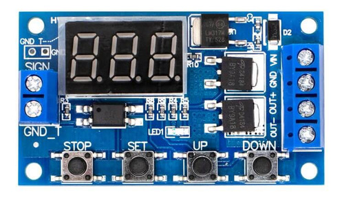 2pz Xy-j04 Temporizador Digital Mos Programable 5-30v