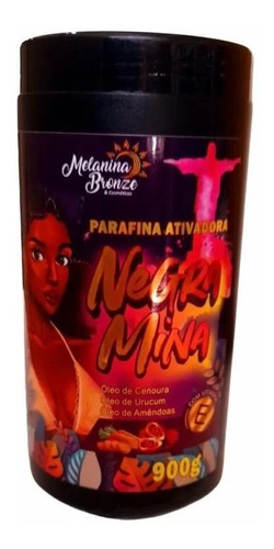 Negra Mina Parafina Ativadora 900g-melanina