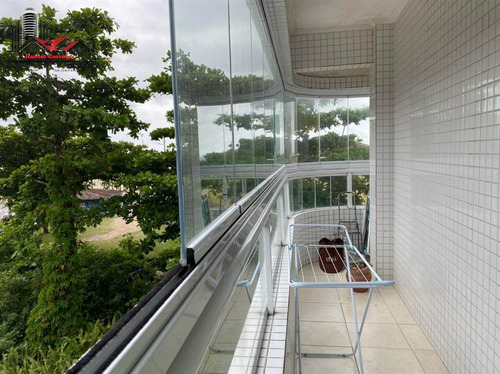 Imagem 4 de 20 de Apartamento À Venda Com 2 Dormitórios E Vista Mar Na Vila Mirin Em Praia Grande Sp. - Rrc114