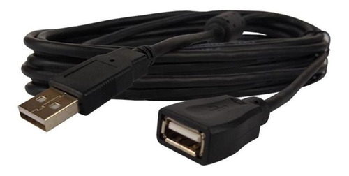 Cabo Extensor Usb 10 Metros Usb X Usb 2.0 Am+af Od4.8