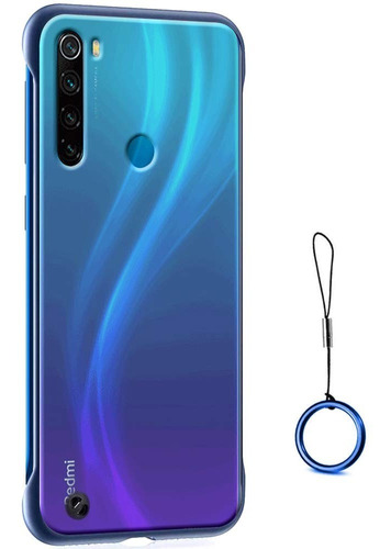 Carcasa Hybrid Para Xiaomi Redmi Note 8 + Anillo 