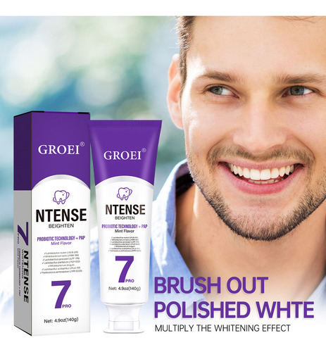 - Pasta De Dientes Sp-7 Probiotics Bright White, Fresh