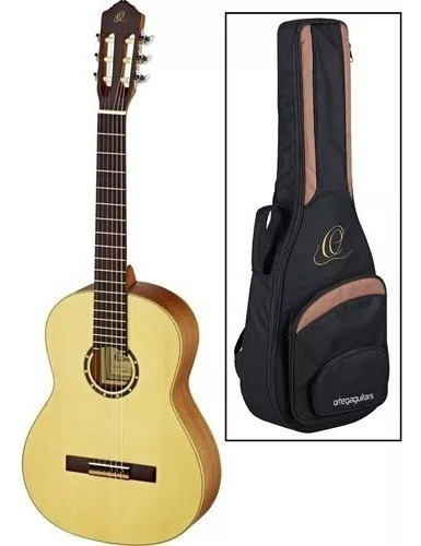 Guitarra Clasica Criolla Ortega Zurdo R121l + Funda