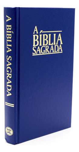 Bíblia Sagrada - Acf - Letra Grande - Capa Dura Azul, De Vários Autores. Editorial Sociedade Biblica Trinitariana Do Brasil, Tapa Dura En Português, 2011