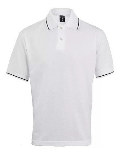 Chomba Remera Polo Pique M.corta Talle Especial 5xl Blanca