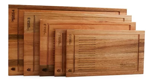 Tabla Madera Asado Picar Servir Asado Cortar Cocina N2 43x23