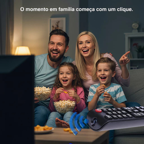 Kit 2 Controle Compatível Para Tv Samsung Smart Led Lcd 4k