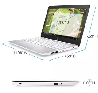 Laptop Hp Stream 11.6 Intel Celeron 4gb Ram 64gb