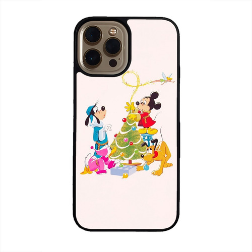 Funda Celular Navidad Navideña Mickey Minnie Mouse 01