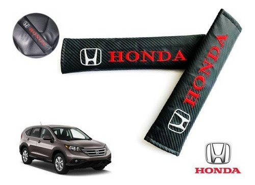 Par Almohadillas Cubre Cinturon Honda Cr-v 2013