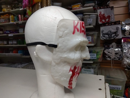 Imagen 3 de 4 de Careta Mascara La Purga Kiss Me The Purge Halloween Plastica