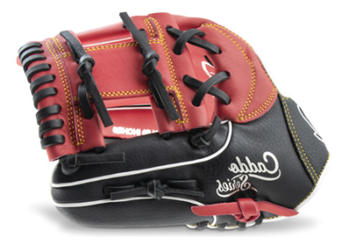 Guante Beisbol Marucci Caddo Series 2025 Juvenil Zurdo Color Negro Talla 11.5 In