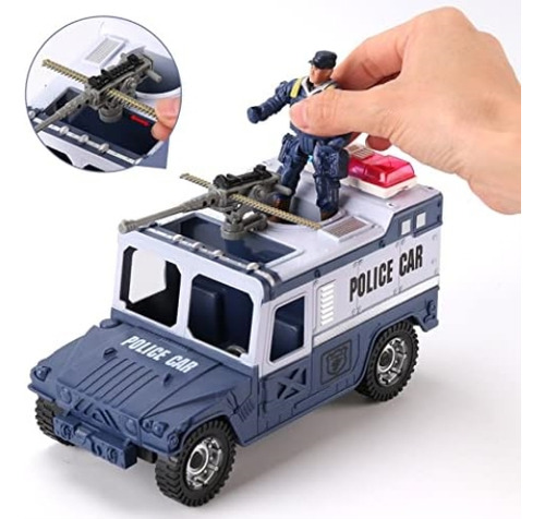 Liberty Imports Juego De 8 Figuras Y Vehículos De Juguete De