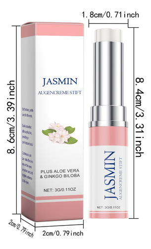 J Jasmine Hidrata A Área, Reduz As Linhas Finas E Seca 9006