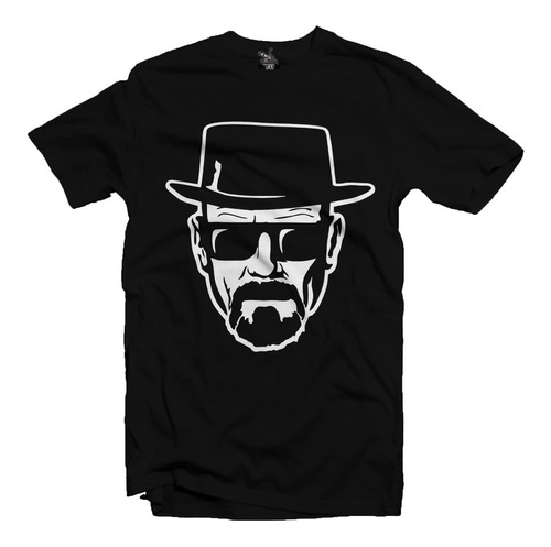 Playera Negra Heisenberg Breaking Bad - Serie