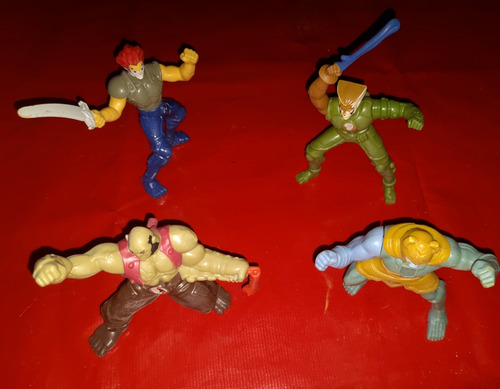 4 Figuras De Los Thundercat De Uso (Usado)