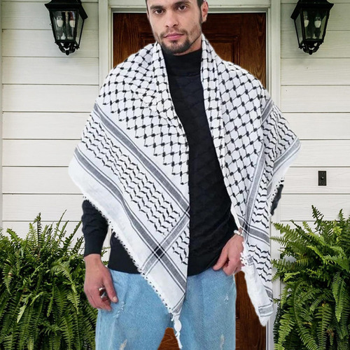 Z Keffiyeh Palestino Keffiyeh Palestino Bufanda Árabe Para