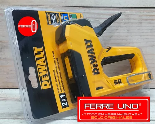 Engrapadora/clavadora DeWalt de aluminio resistente, DWHTTR350