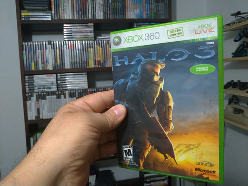 Jofo Xbox 360 Halo 3 Original Físico Completo Em Espanhol (Usado)