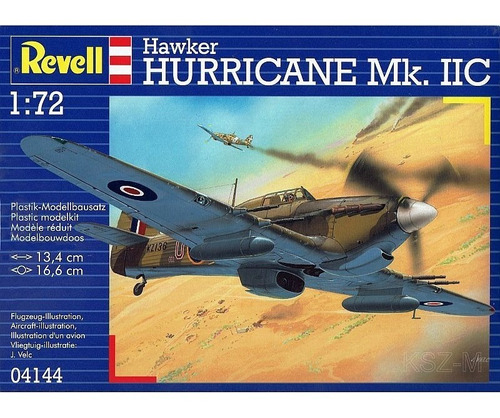 Hawker Hurricane Mk. Iic - Escala 1/72 Revell 04144