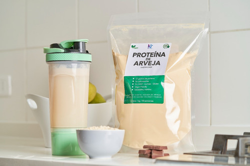 Imagen 3 de 10 de Pack 2 Kg. Proteína Arveja 100% Vegana - Envio Gratis