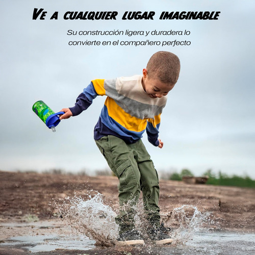 Botella De Agua Camelbak Eddy Kids Con Popote Anti Derrames