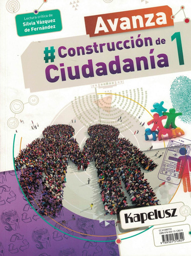 Construccion De Ciudadania 1 - Avanza - 2018-equipo Editoria