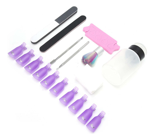 Herramientas Para Quitar Gel De Uñas, Kit De Esmalte, Almoha