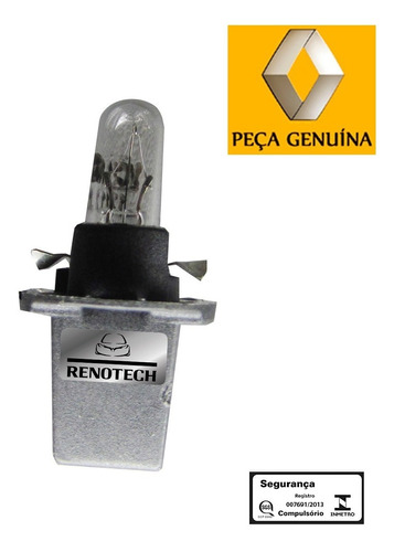 Lampada Pinguinho Com Soquete Renault Painel 7700761132
