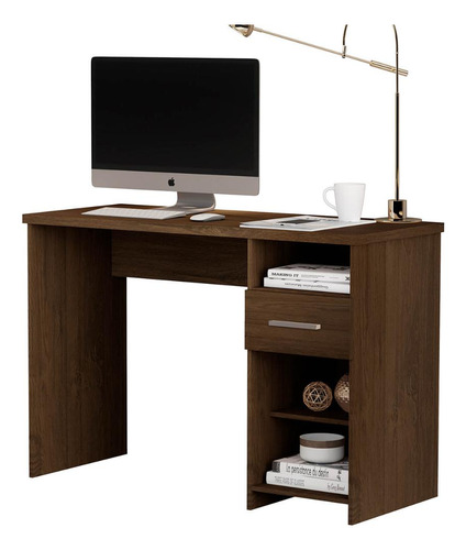 Escrivaninha Moderna Compacta Apartamento Home Office Luxo