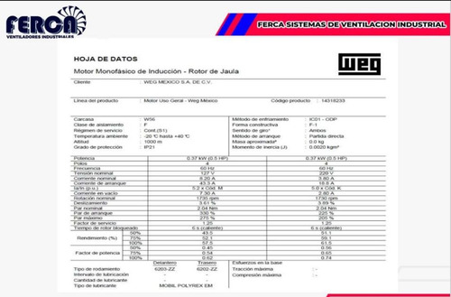Extractor De Calor P/ Empresas De Acero Acoplamiento D/ 18